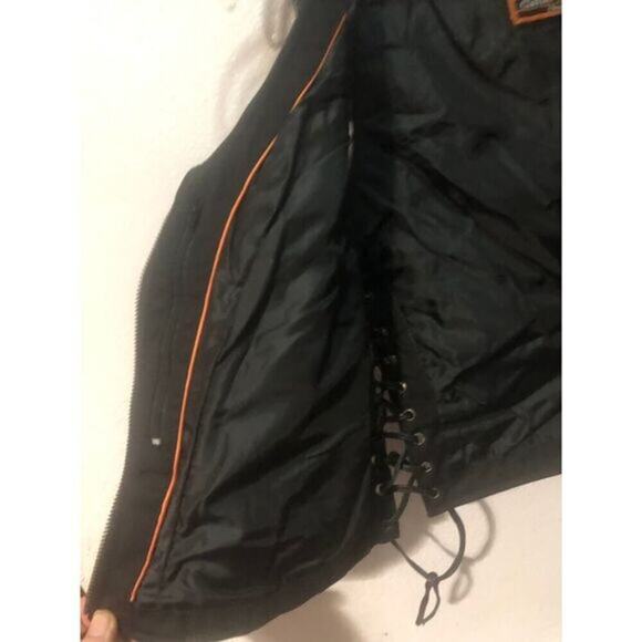 Leather bike vest women's‎ sizes m - Picture 9 of 13